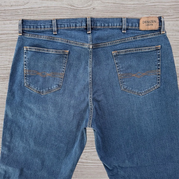Denizen for LEVI’S 285 Relaxed Fit Straight Leg Stretch Blue Jeans ~ Men’s 42/30 - Picture 4 of 9